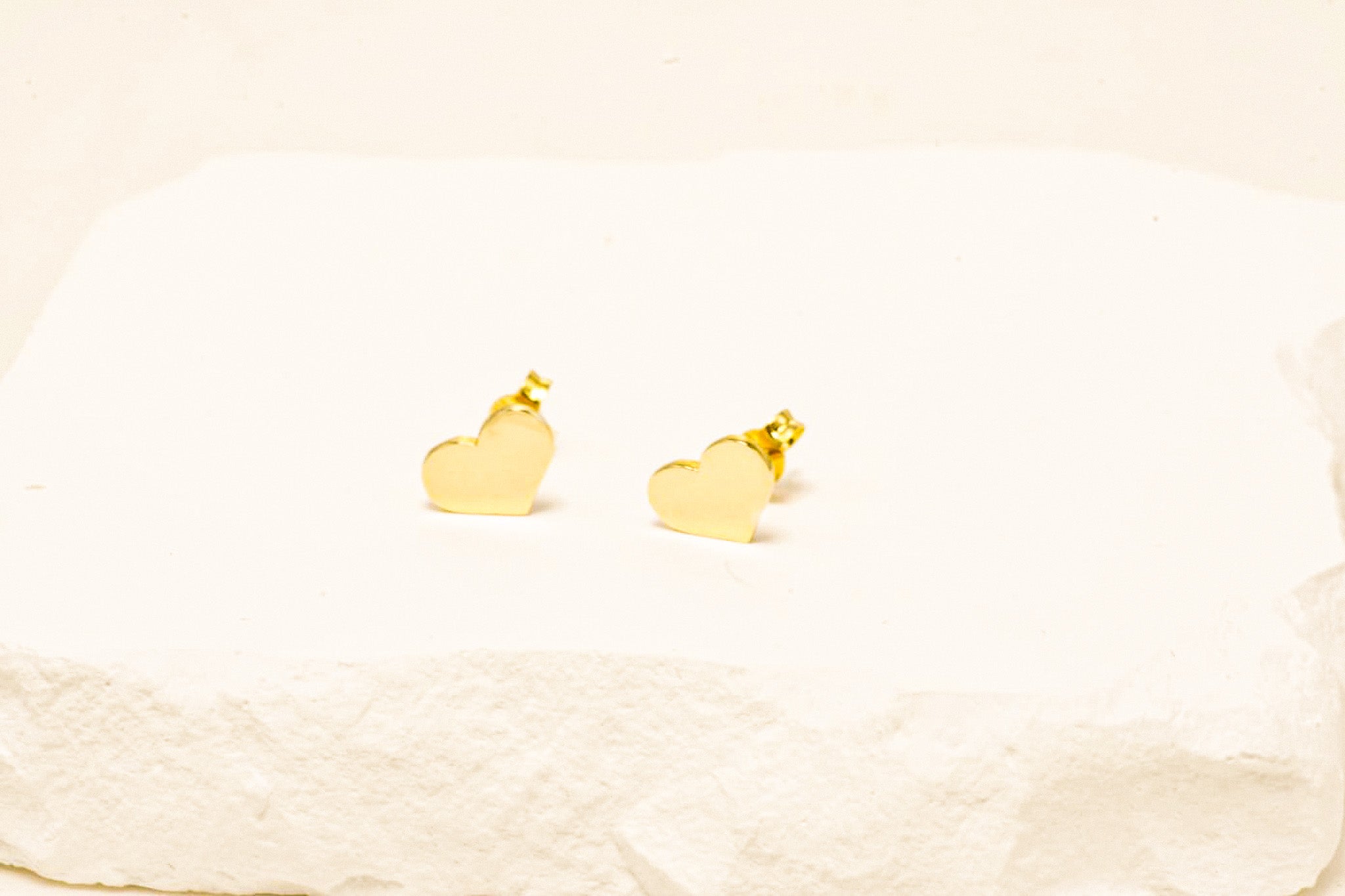 Heart Earrings – Engravable Design