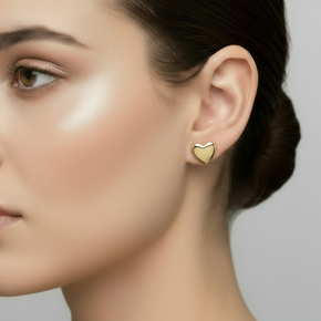 Heart Earrings – Engravable Design