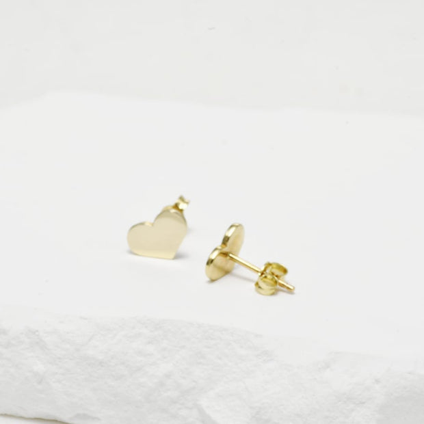 Heart Earrings – Engravable Design