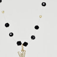 Crystal Beads and Initial Pendan