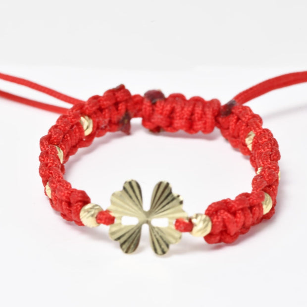 Four-Leaf Clover Bracelet