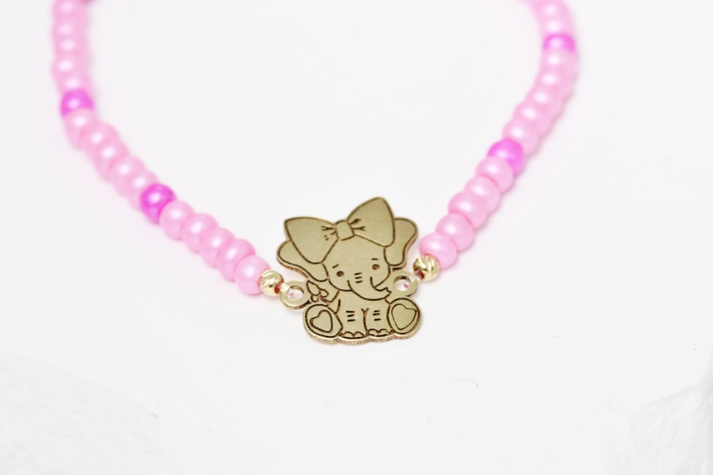 Pink Elephant Bracelet for girls