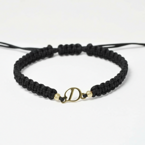 Red Cord Bracelet – Initial “D”