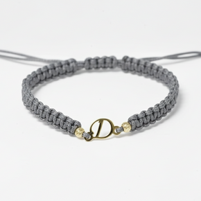 Red Cord Bracelet – Initial “D”