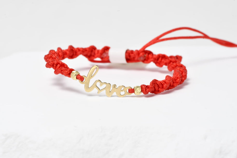“Love” Charm Bracelet