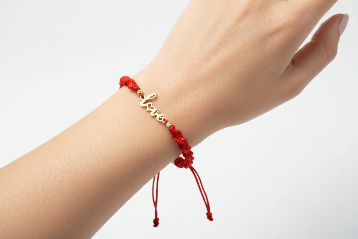 “Love” Charm Bracelet