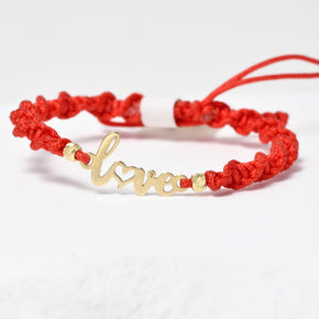 “Love” Charm Bracelet