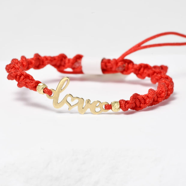 “Love” Charm Bracelet