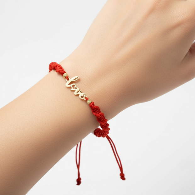 “Love” Charm Bracelet
