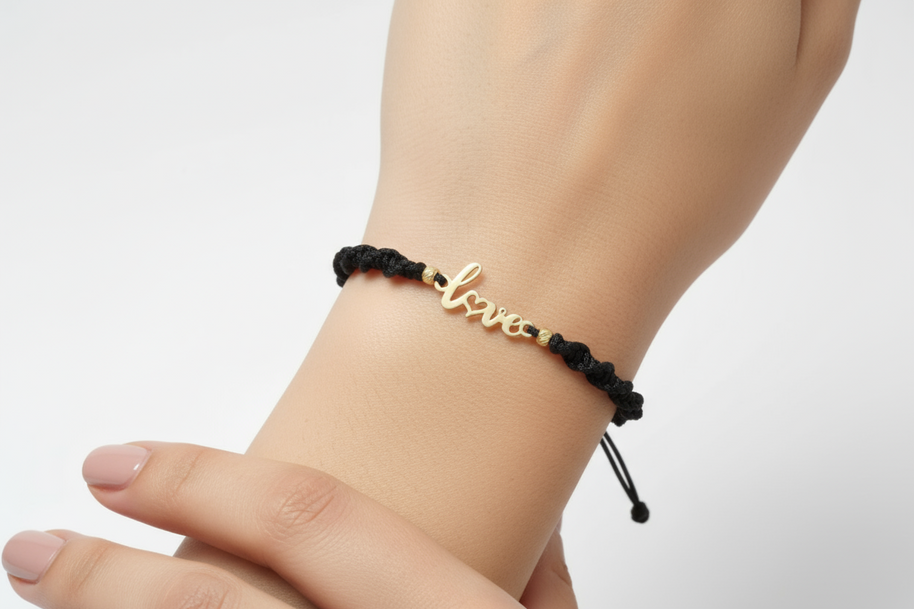 “Love” Charm Bracelet