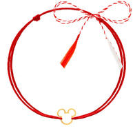 Mărțișor tip Brățară - Personaj Șoricel din Aur 14K