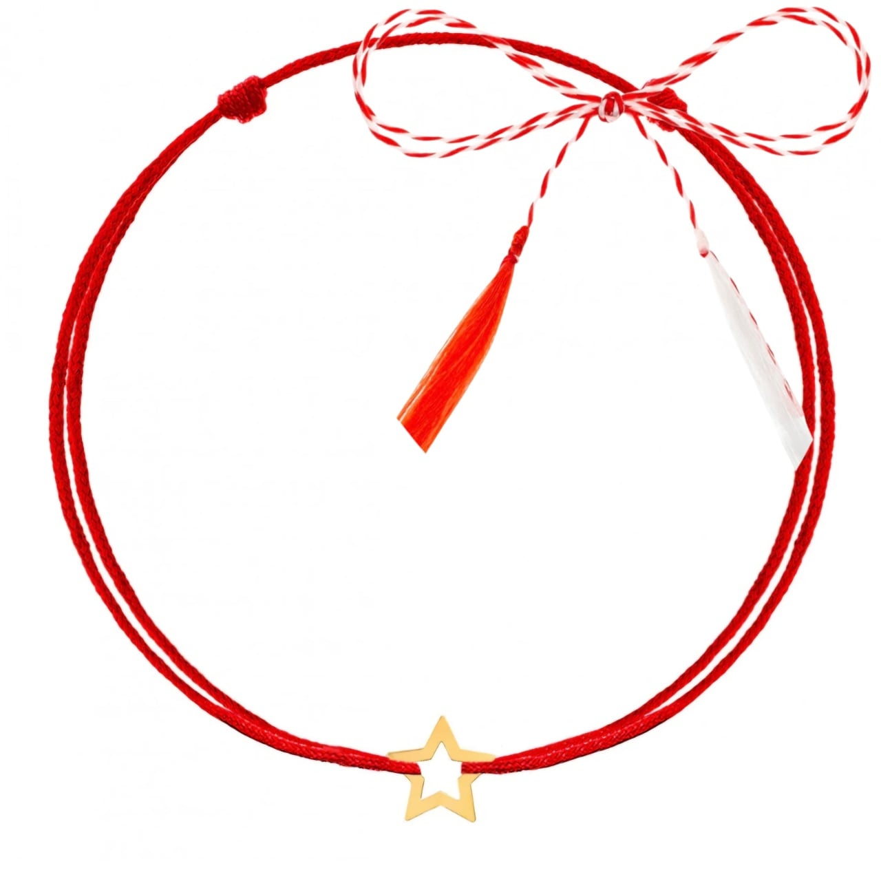 Mărțișor tip Brățară - Steluta din AUR 14K