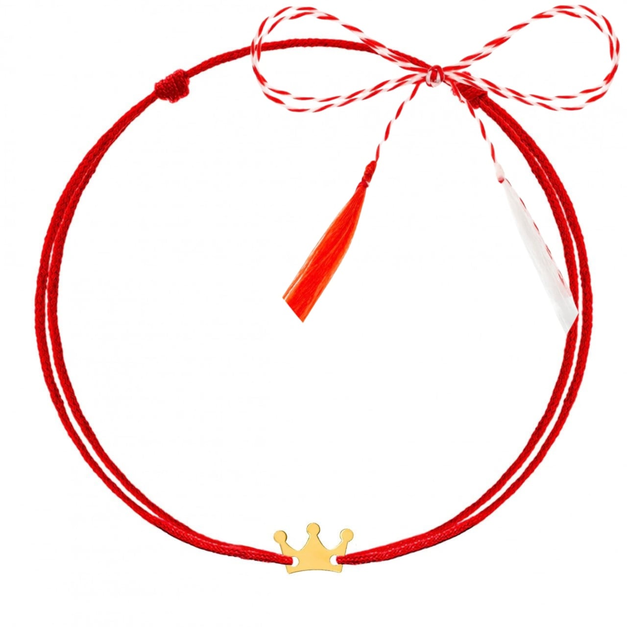 Mărțișor tip Brățară Coronita Harmony din AUR 14K