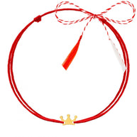 Mărțișor tip Brățară Coronita Harmony din AUR 14K