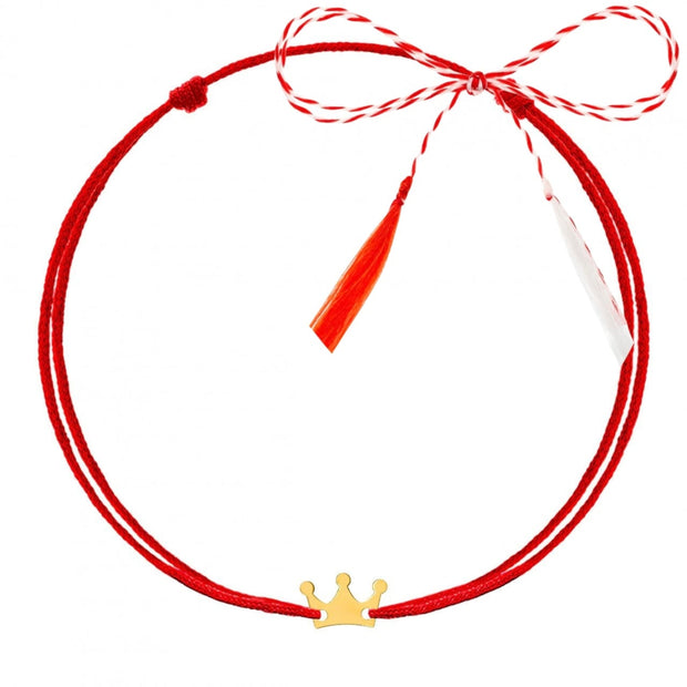 Mărțișor tip Brățară Coronita Harmony din AUR 14K