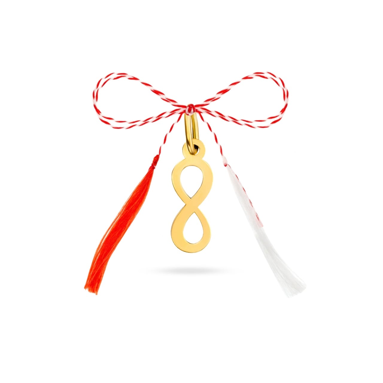 Mărțișor tip Pandantiv - Infinit din Aur 14K: Eleganță și Simbolism