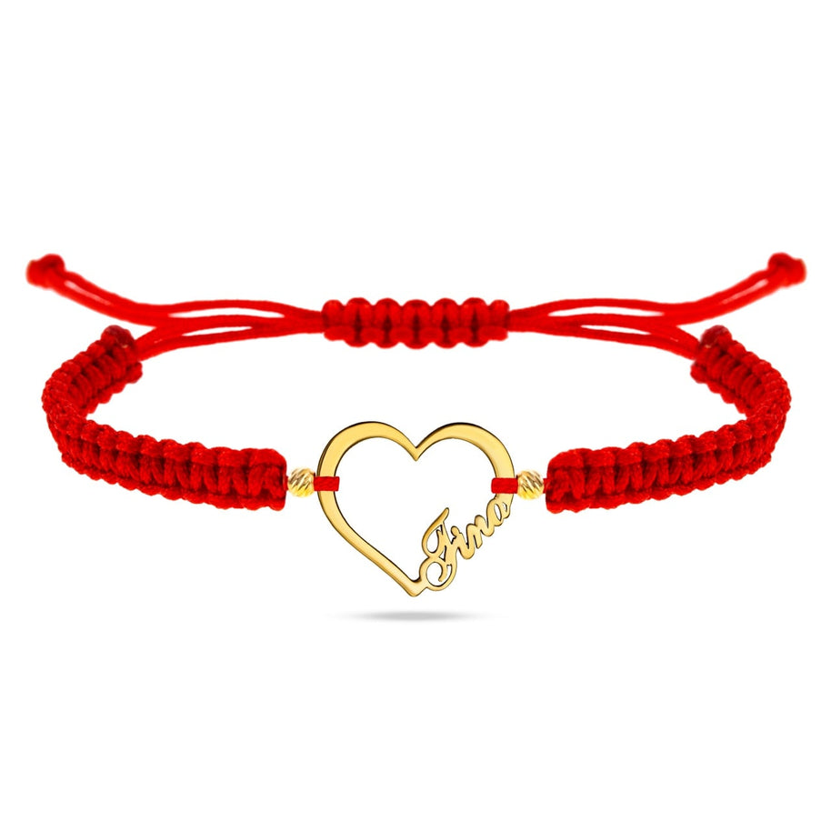 Bratara snur Te Iubesc Fina din aur 14K