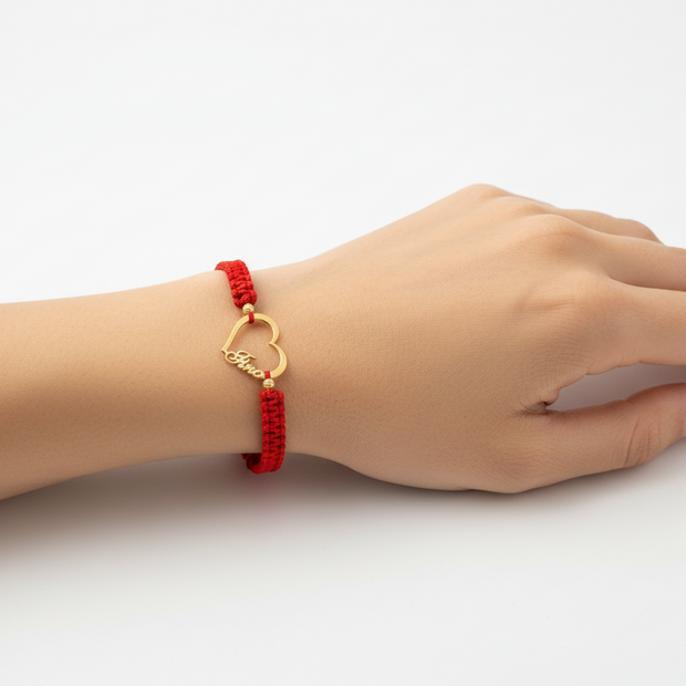 Bratara snur Te Iubesc Fina din aur 14K