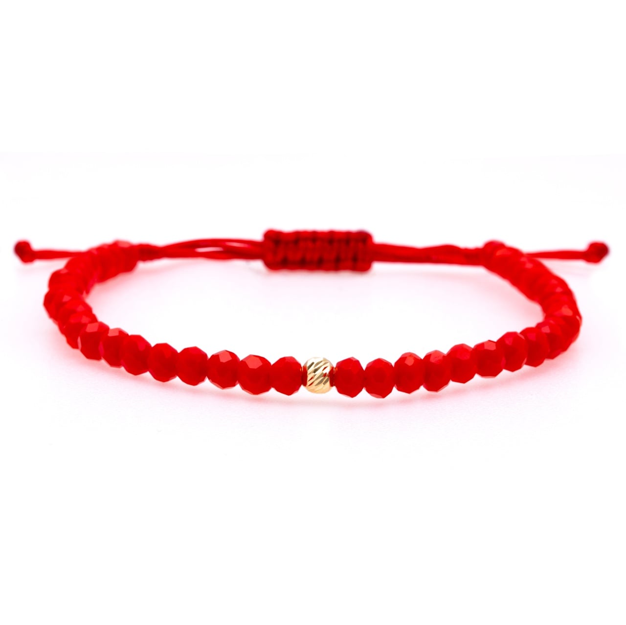 Couples Bracelet Set – 2 Cord Bracelets with 14K Gold Beads