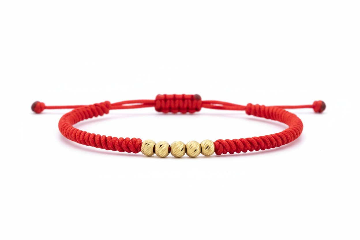 Energy Snake Bracelet in Solid 14K Gold