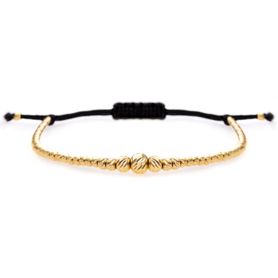 Fantesia Gold Bracelet with 14K Gold Beads