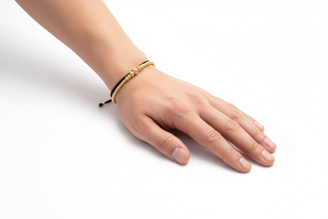 Fantesia Gold Bracelet with 14K Gold Beads