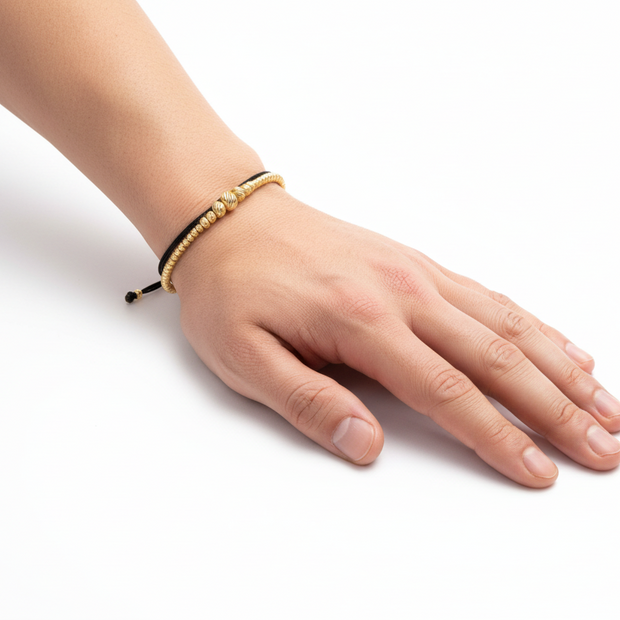 Fantesia Gold Bracelet with 14K Gold Beads