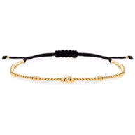 Golden Flash Bracelet with 14K Gold Beads