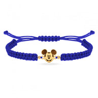 14K Gold Cartoon Mouse Bracelet