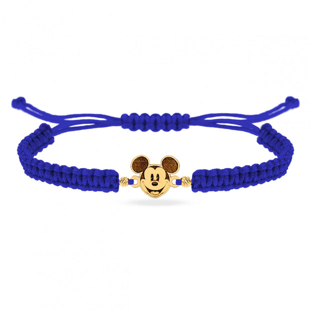 14K Gold Cartoon Mouse Bracelet
