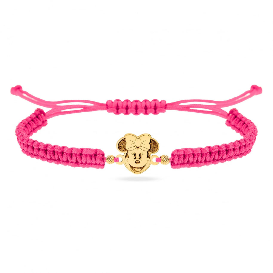 14K Gold Cartoon Mouse Bracelet