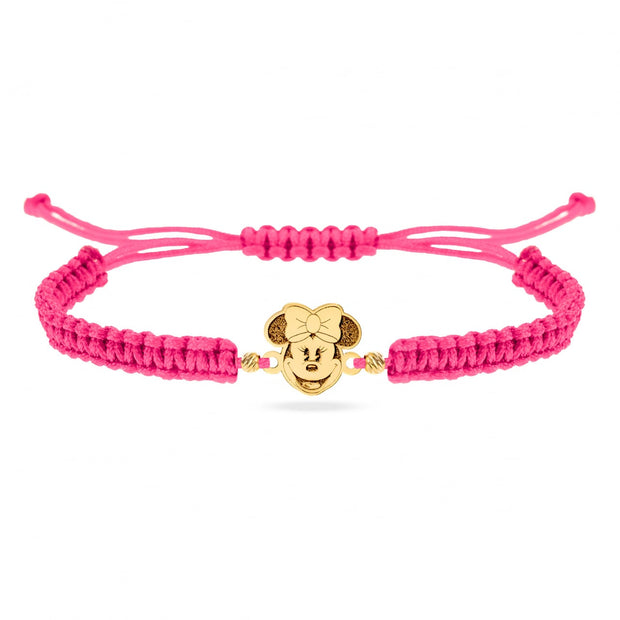 14K Gold Cartoon Mouse Bracelet