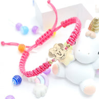 14K Gold Cartoon Mouse Bracelet