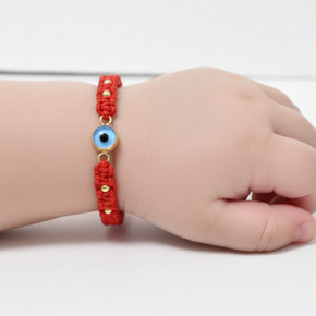 14K Gold Evil Eye Bracelet BABY/KIDS
