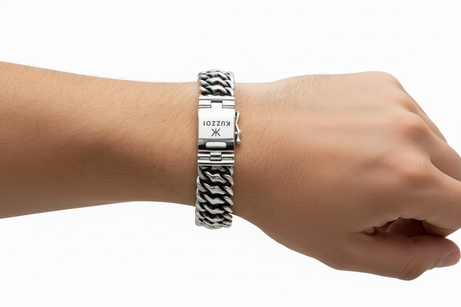 Curb Bracelet Cool 925 sterling silver