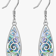Sterling Silver Vintage Drop Flower Dangle Filigree Earrings Jewellery Gifts for Women