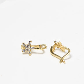 14K Gold Children’s Starfish Earrings