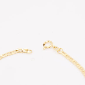 14K Gold Children’s ID Bracelet – 15cm