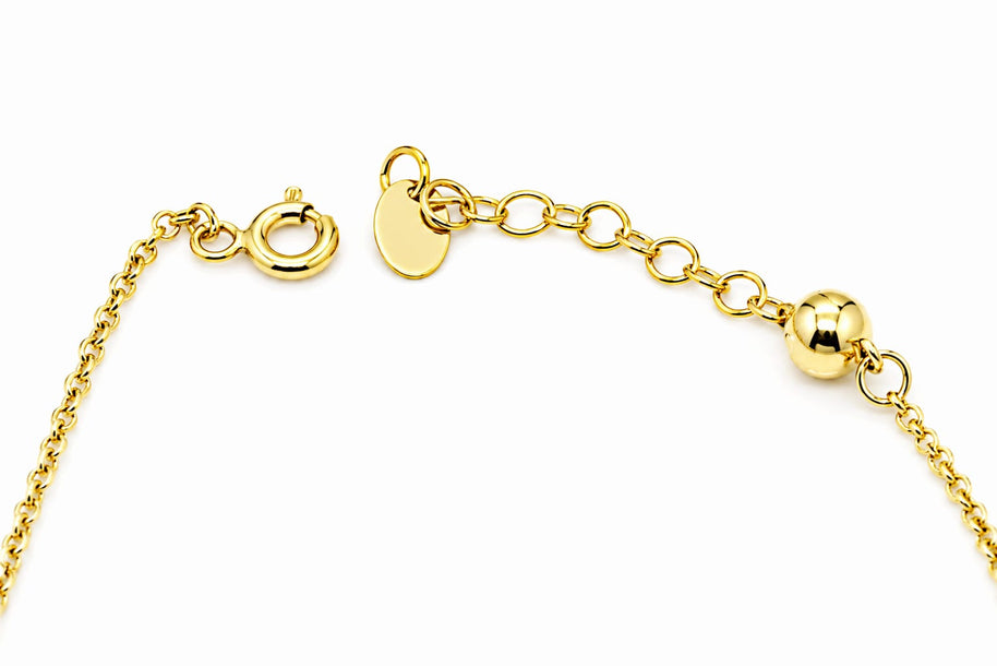 14K Gold Stars Bracelet