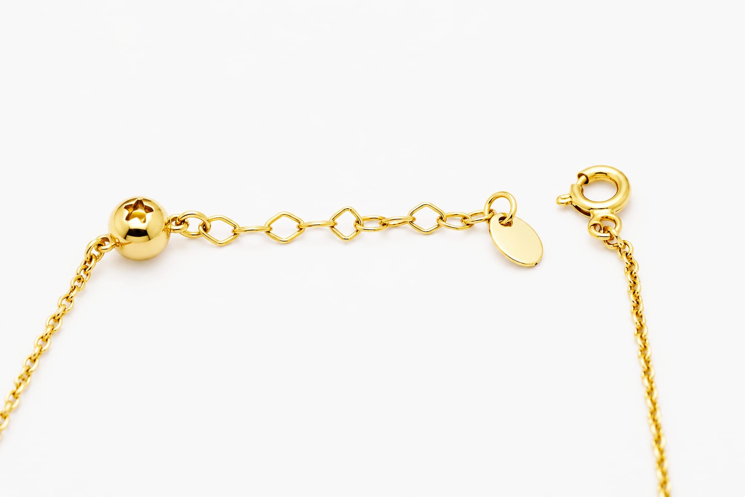 14K Gold Triple Heart Bracelet