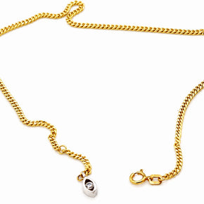 14K Gold Evil Eye Anklet