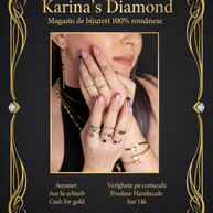 14K Gold Red Cord Bracelet – Cross Charm with Orange Crystals