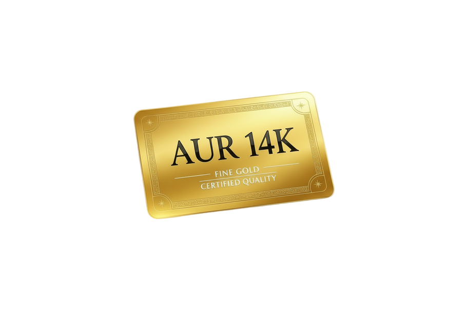 14K Gold Red Cord Bracelet – Cross Charm with Orange Crystals